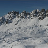 Pointe de la Portette et Grande Parei - vu du Mont Rosset