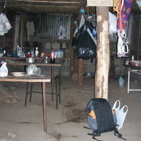 Le refuge du cajón de los Arenales (Mendoza, Argentina)