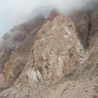 La face E de l'aiguille Carlos Daniel à Arenales (Argentine)