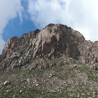La muralla del refugio, au dessus de la gendarmerie de Portinari