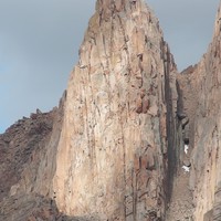 La face W du Campanille Alto