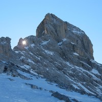 Percée par le soleil