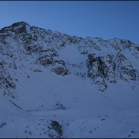 Face Nord de la Cime du Sambuis (vue de la combe du Tepey)