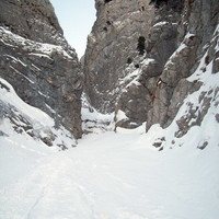 Entrée de la faille de Bonverday