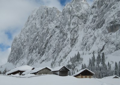 En hiver, au pied du Mont Chauffé En hiver, au pied du Mont Chauffé