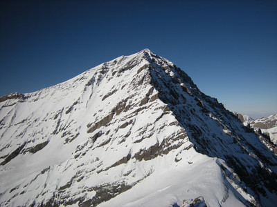 Face S du Balmhorn, vue du Ferdenrothorn. Face S du Balmhorn, vue du Ferdenrothorn.