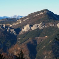 la falaise de Pennes-le-Sec