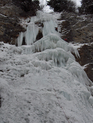 La cascade formée 05/03/2005