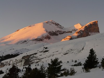 Rocher Rond, Tête de Plate Longue, Roche Courbe - au dessus de la Barre des Fontaines