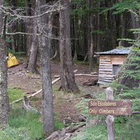 Le camp de Río Blanco : grimpeurs uniquement!