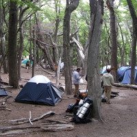 Le camp Poincenot : randonneurs uniquement!