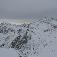 Cret du Rey et Pointe de Combe Bénite vus du Col du Coin