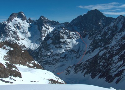 Le versant W du Col du Chéret (et ses illustres voisins)