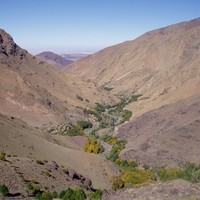 en aval de Tacheddirt, vue vers Ikkiss et le nord