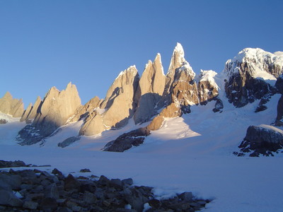 Cerro Torre desde el Circo de los Altares
