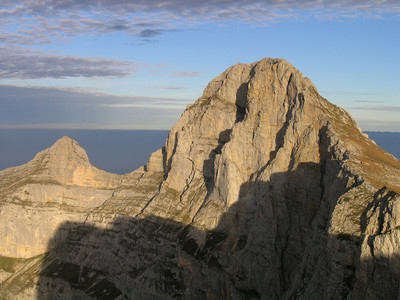 Face sud de la Gde Moucherolle Face sud de la Gde Moucherolle