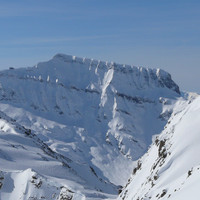 Pointe de la Finive face NE