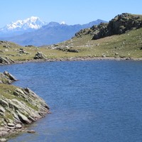mt blanc, du lac Montfroid