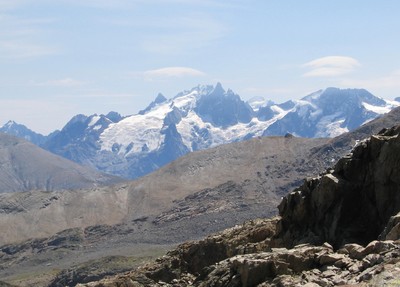 massif des écrins, de l'arête du roc de la balme massif des écrins, de l'arête du roc de la balme