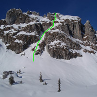 Montée à pied dans la facette S des Rochers de Chauffes Floras