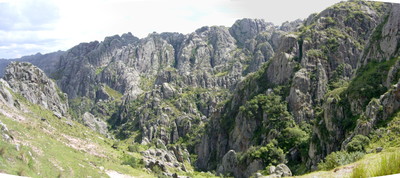 La partie haute de la vallée de los Lisos: un labyrinthe de rocher! La partie haute de la vallée de los Lisos: un labyrinthe de rocher!