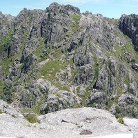 Panorama vers W depuis le sommet du Cerro de la Cruz