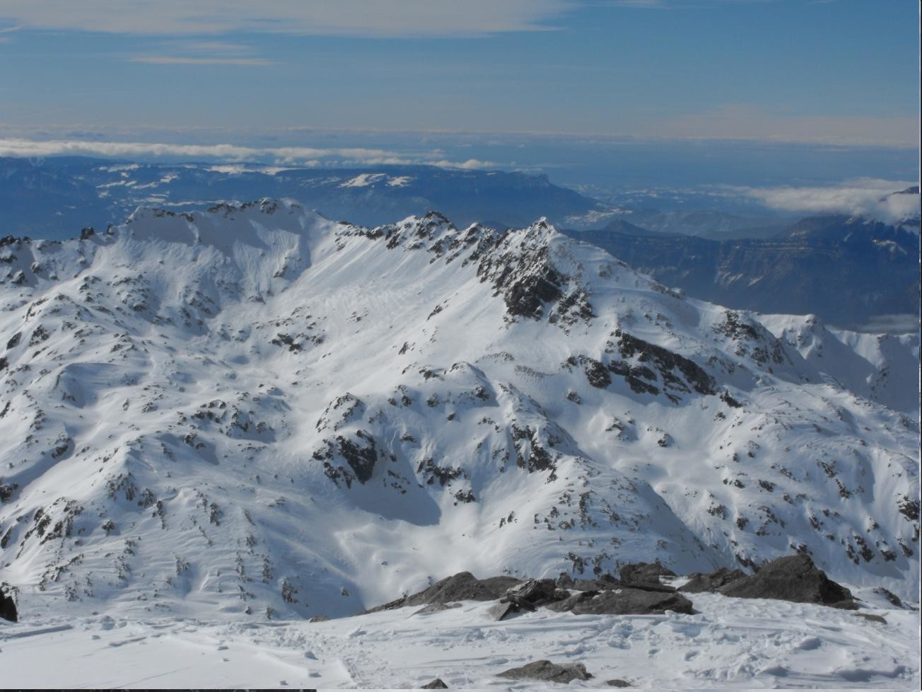 Belle Etoile - Cabottes depuis le Rocher Blanc