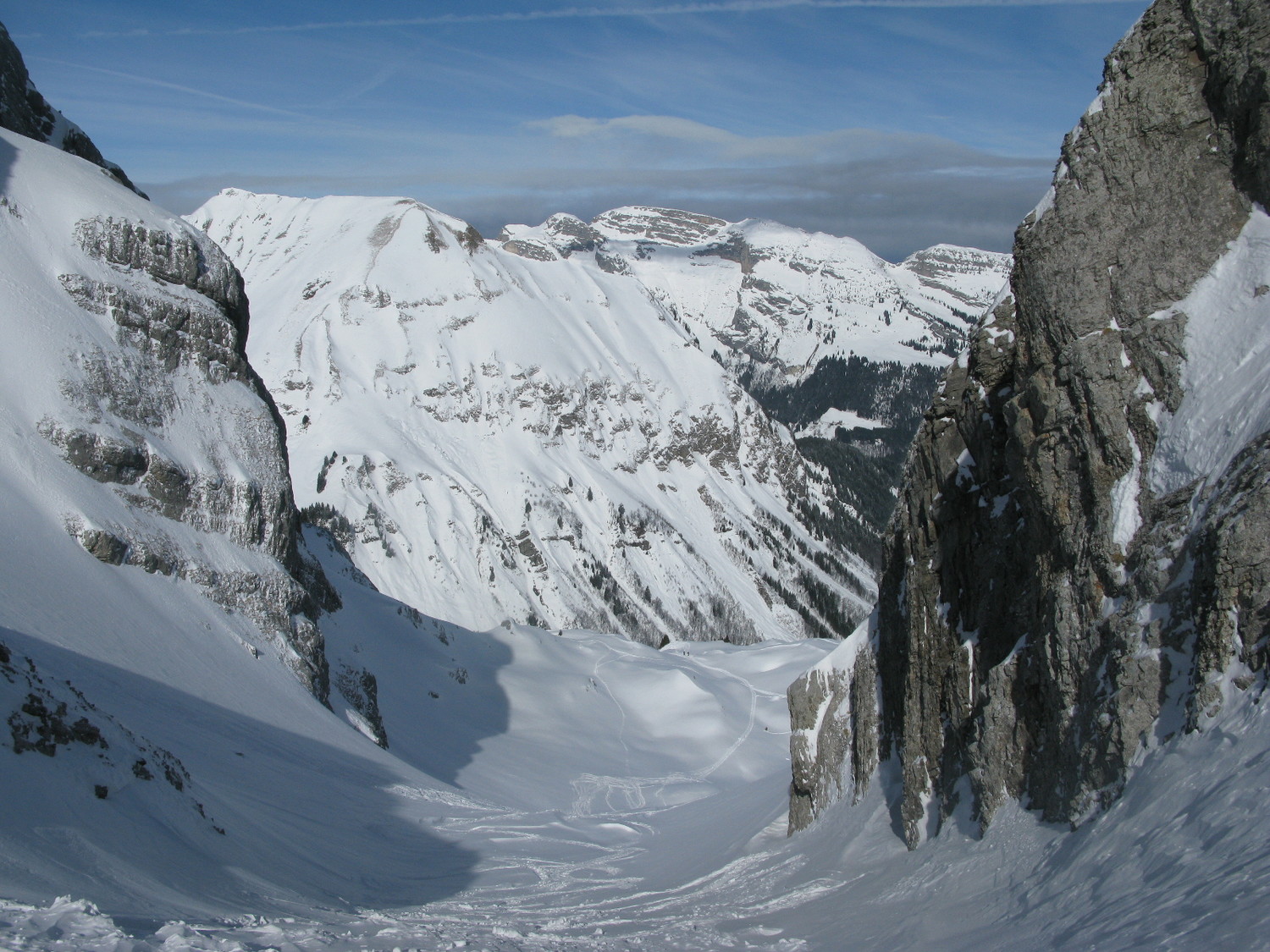 Combe NW et Almet dans la visée