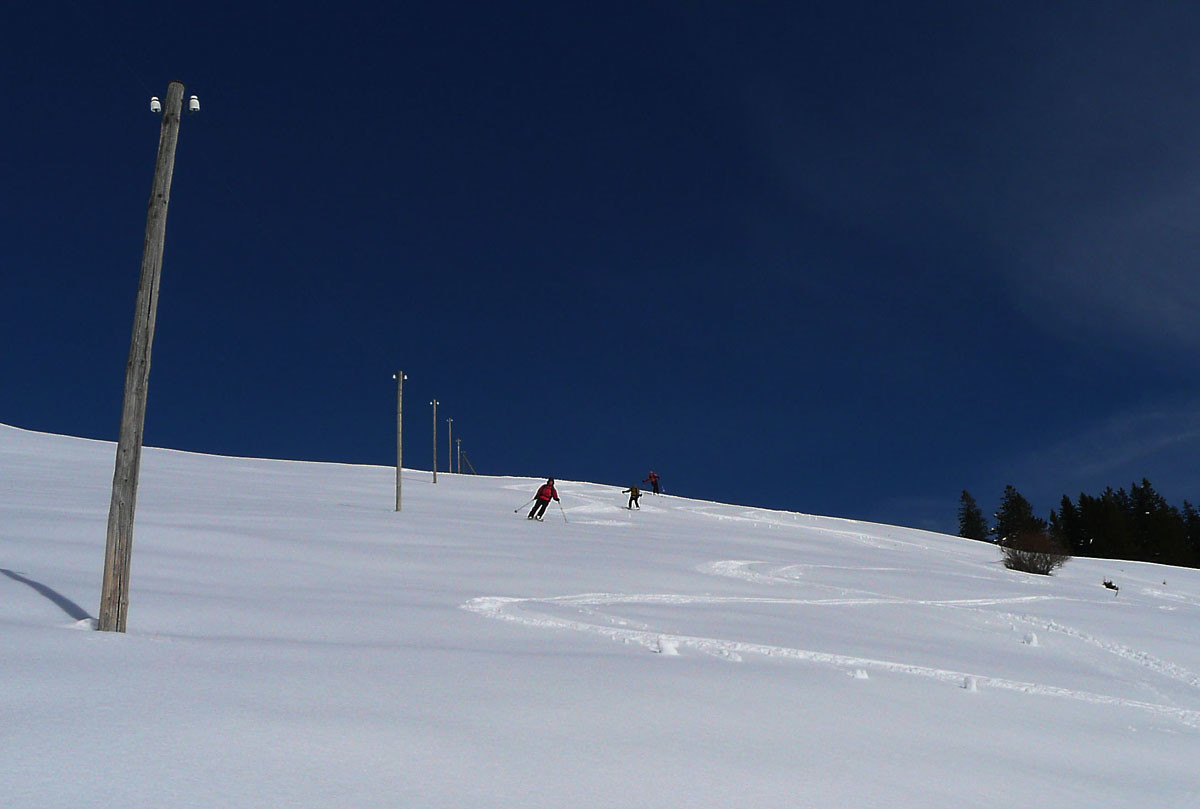 Descente du Niderhorn sur Boltigen