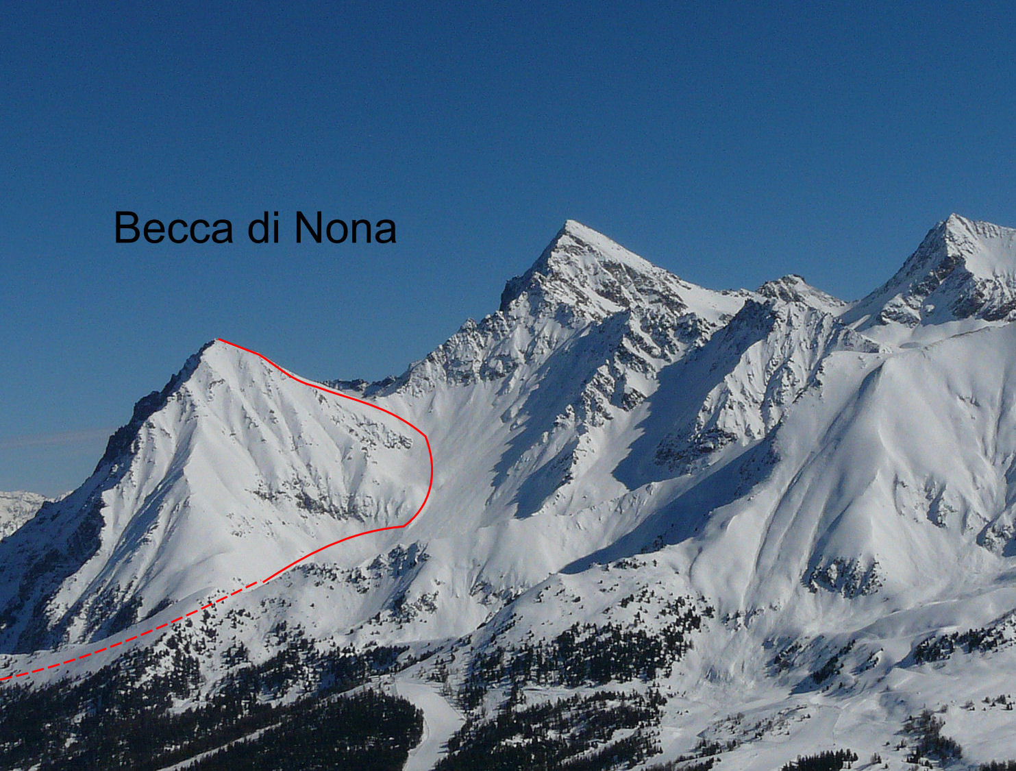 Becca di Nona (val d'Aoste)