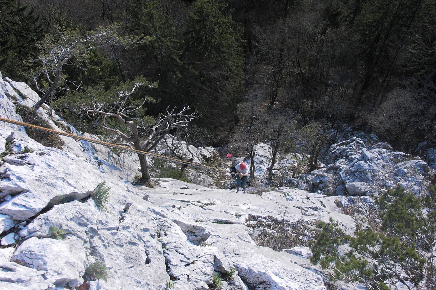 A la descente, depuis R2