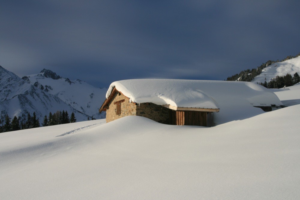 Un des chalets de l'Arpille