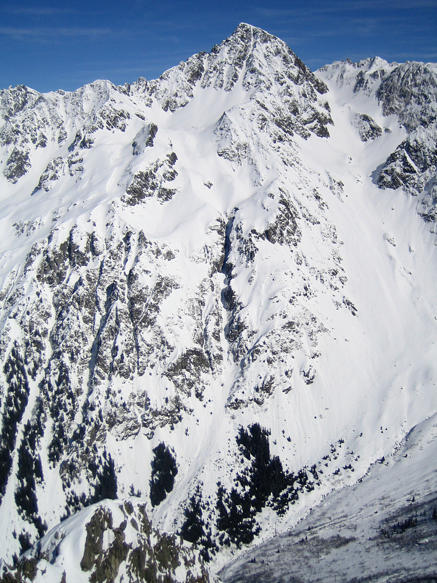 Rocher d'arguille : Couloir SW et Grande Gorge