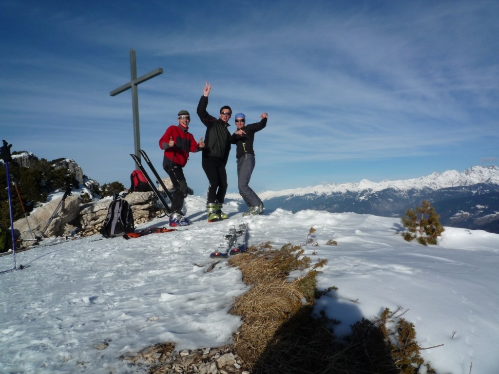 La croix au passage de l'Aup du Seuil