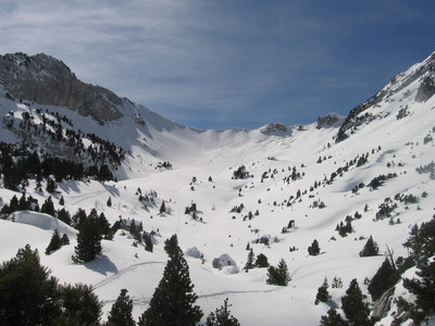 Vallon de Marcieu menant au col de Bellefond Vallon de Marcieu menant au col de Bellefond