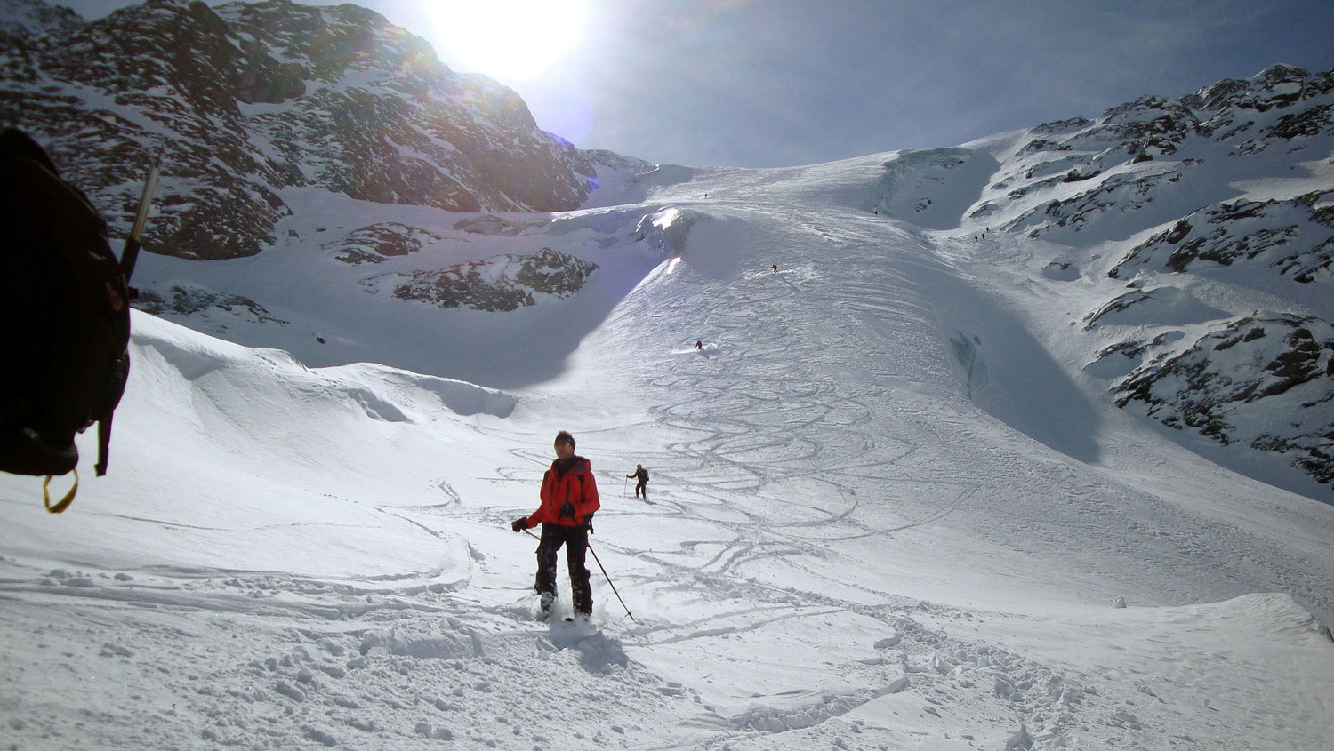 descente glacier