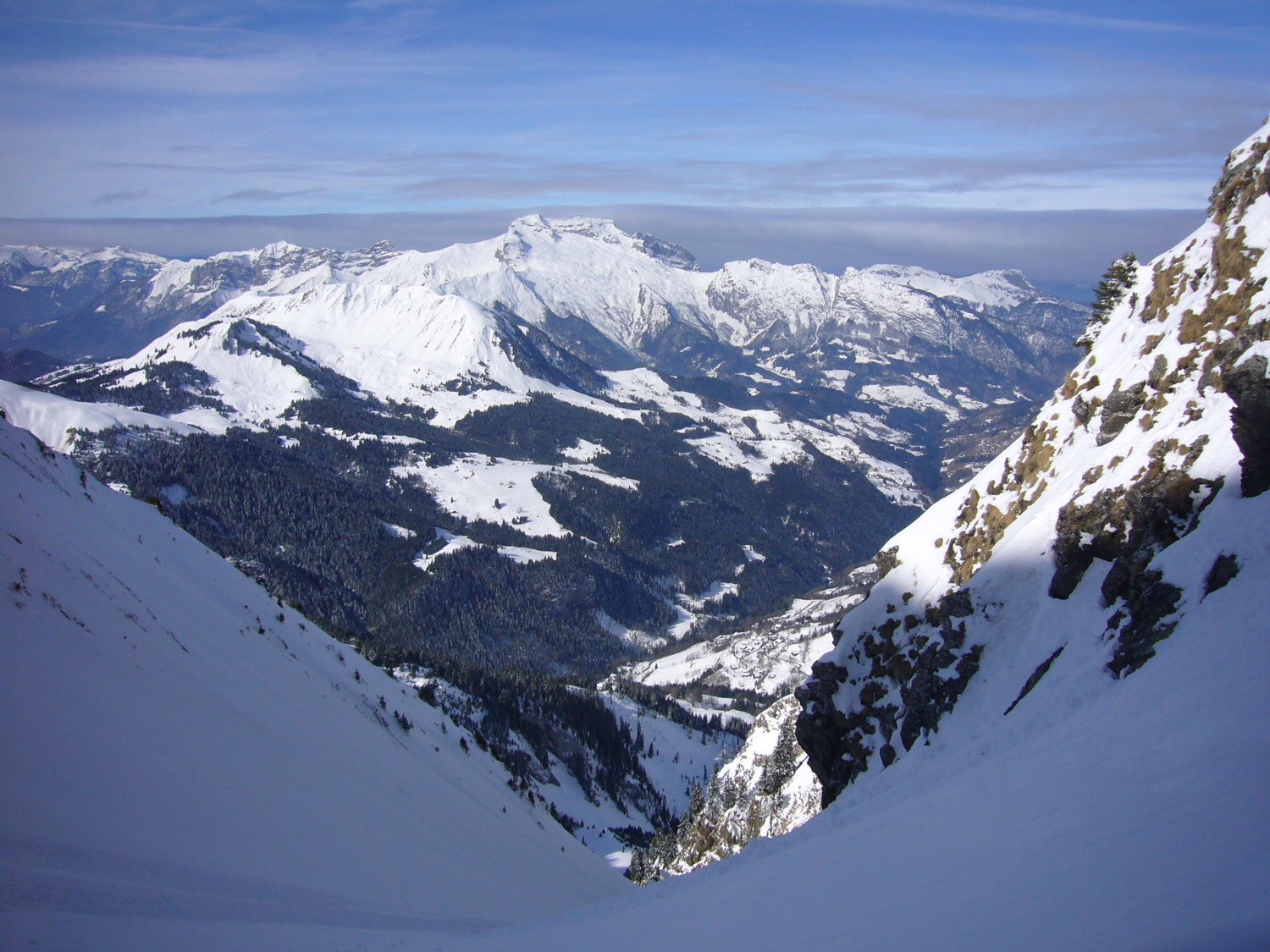 Chauchefoin depuis le Coillu / coll S. Krusi