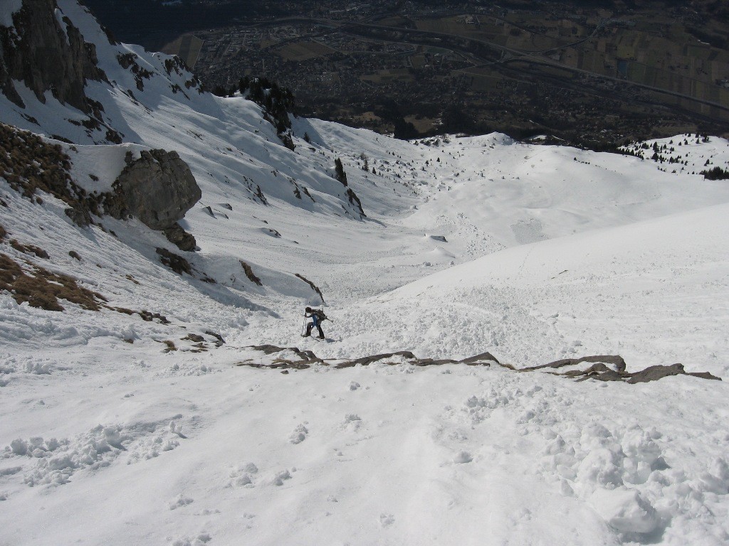 On a quitté les skis pour les crampons