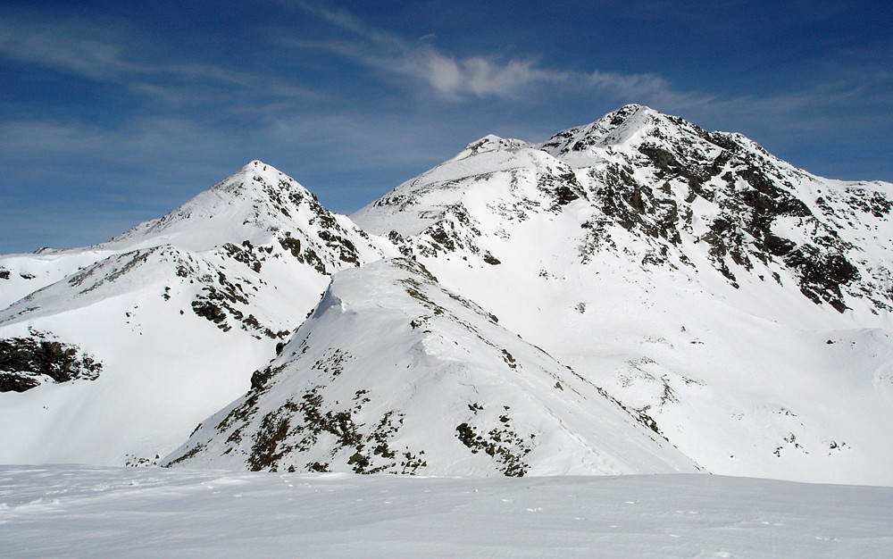 dalla quota 2954 m della Punta di Pollore.