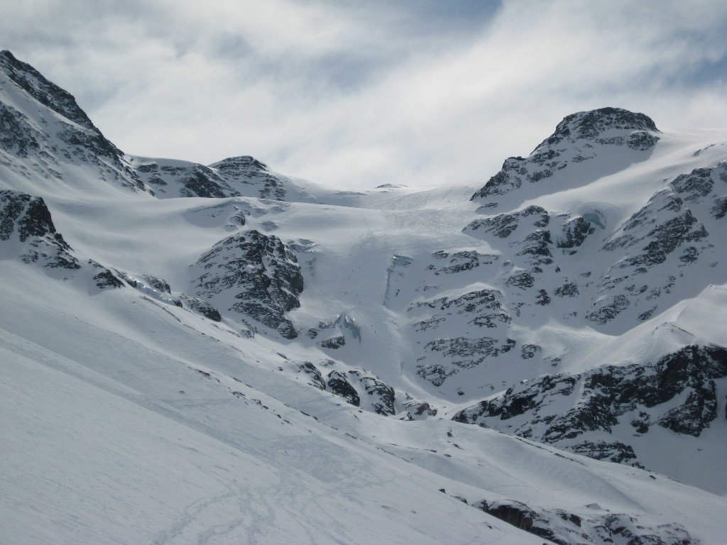 Vue du glacier de Vouasson