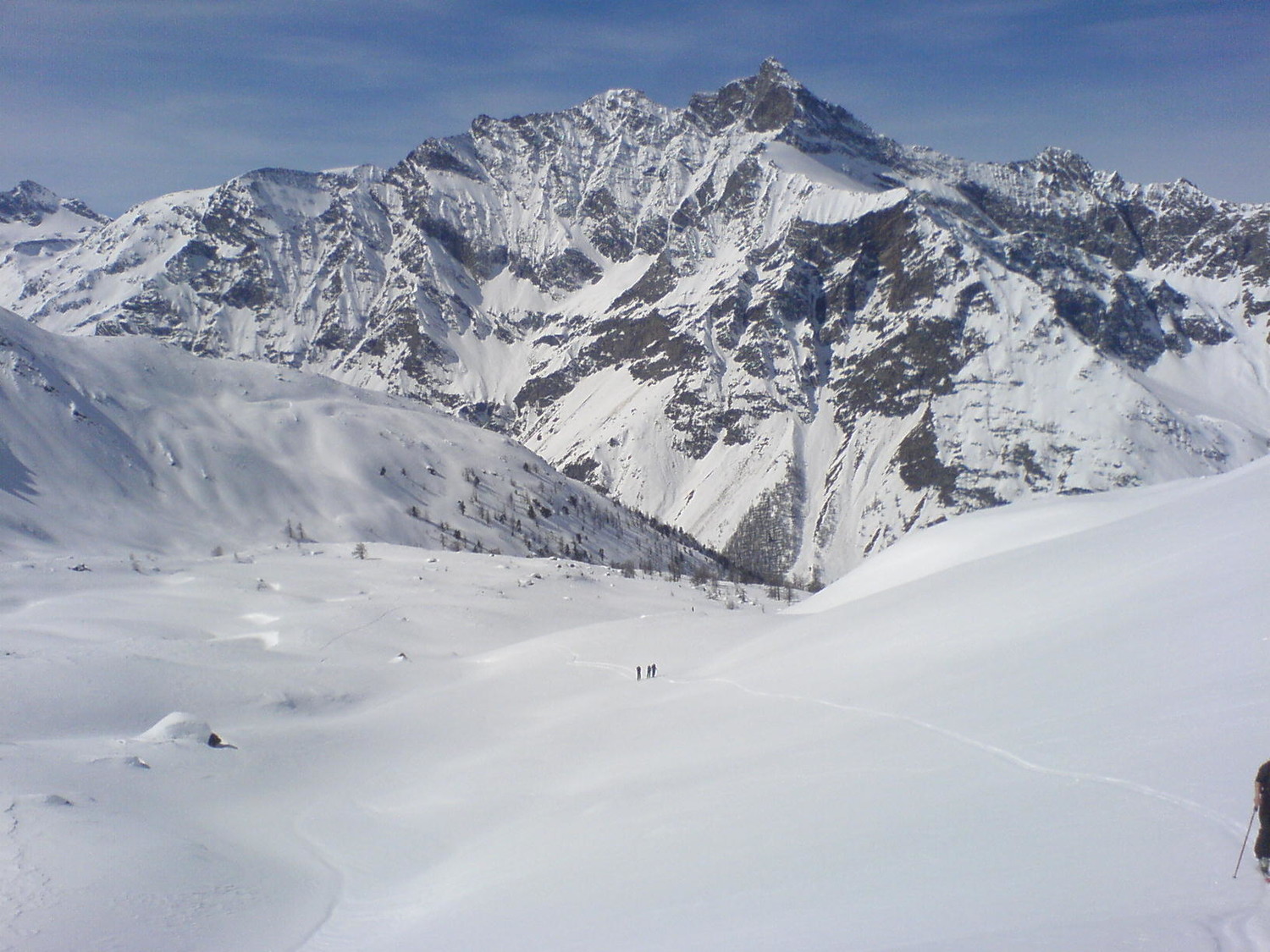 vers la vallée