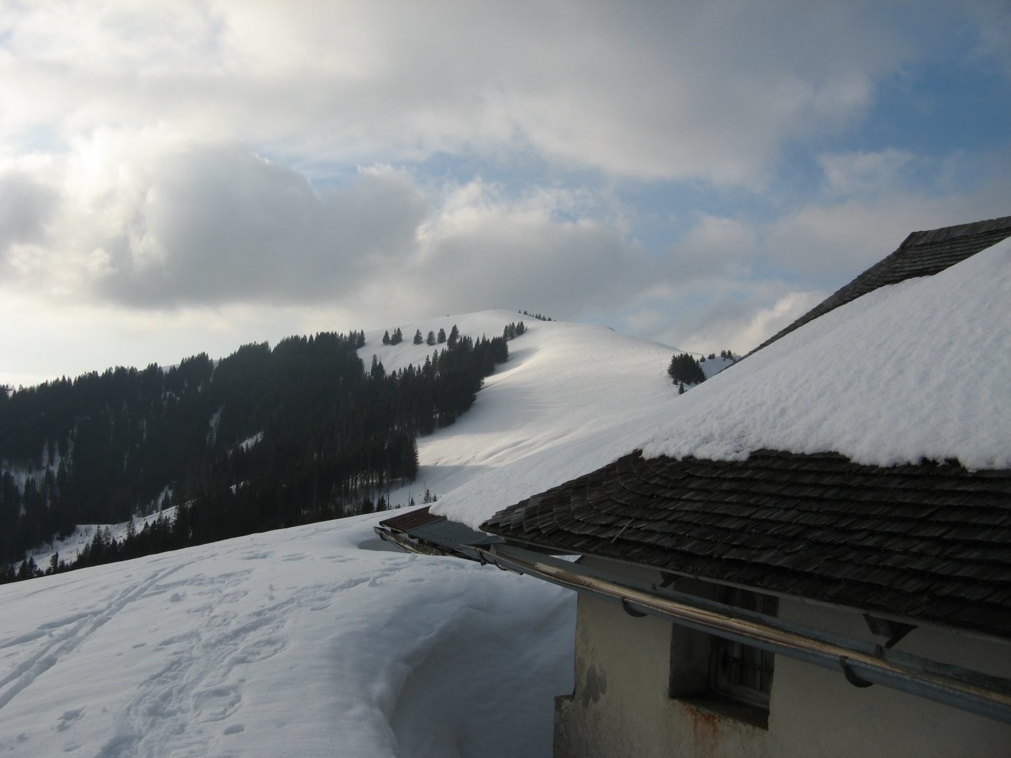 La Berra depuis le chalet du Parc des Fayes