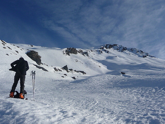 Arrivée sur le plateau