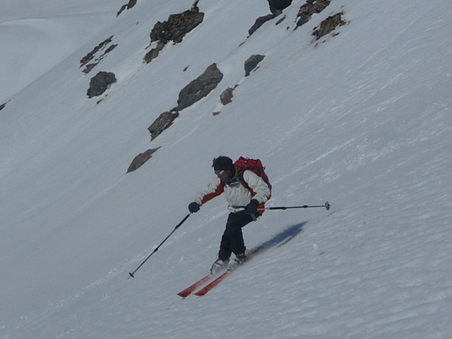 la descente