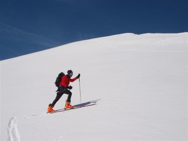 verso la cima del San Matteo