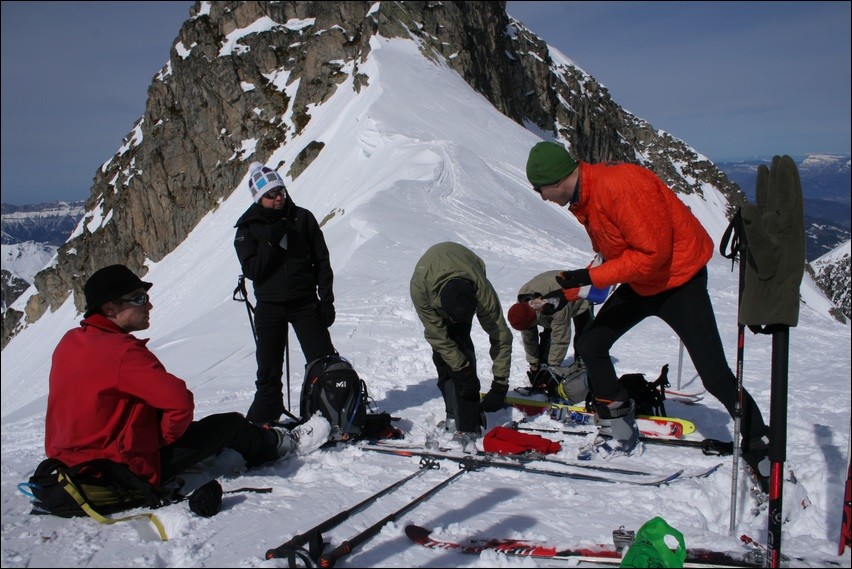 Les C2Cistes au Col du Mouchillon