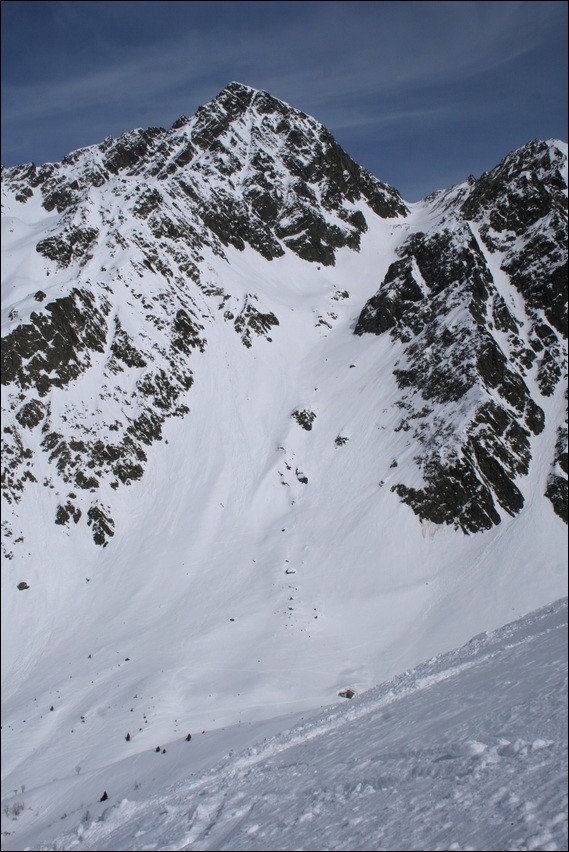 Plagne Vaumard et le Rocher d'Arguille