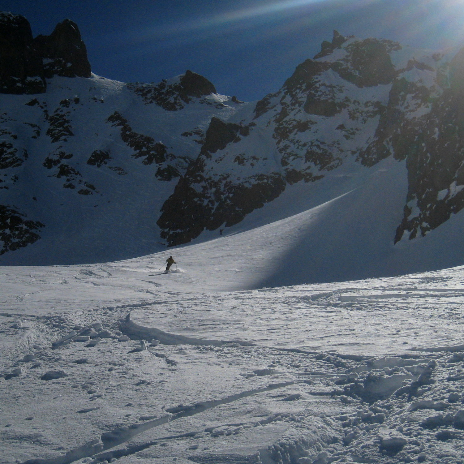 Sur le glacier de la Floria