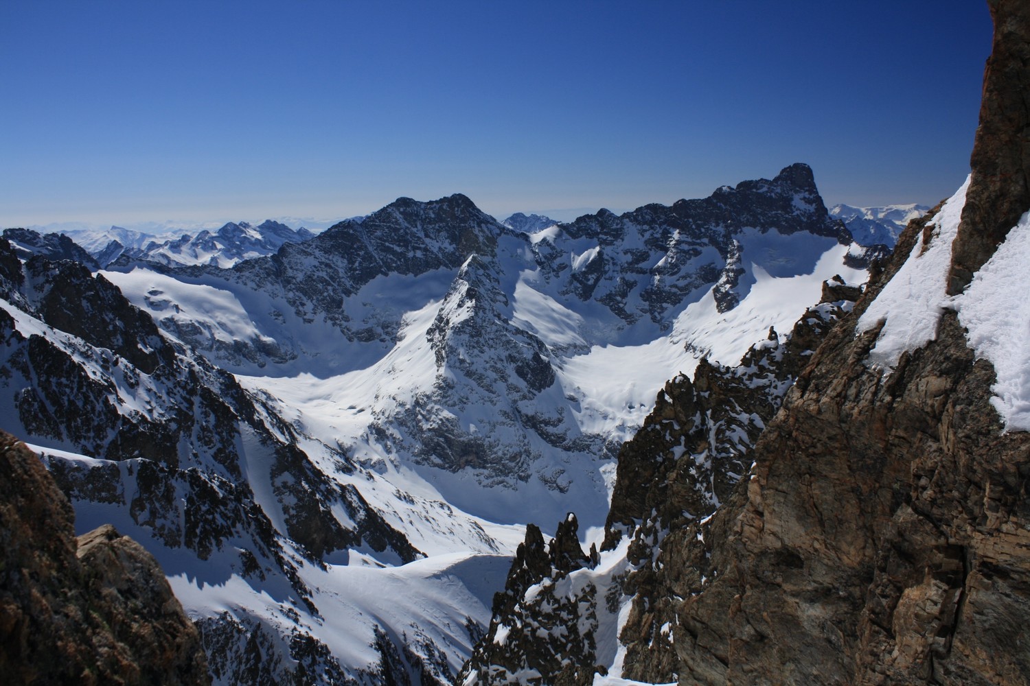 La Cime du Vallon et l'Olan