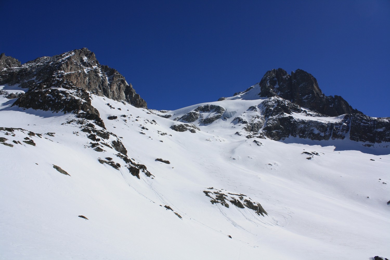 La Tête et le glacier des Fétoules